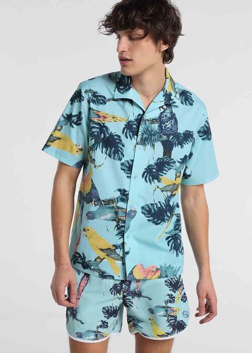 SIX VALVES - Shirt 'Polo' Fever Parrot | Confort