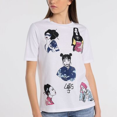 LOIS JEANS - Short Sleeve T-Shirt Faces |121186