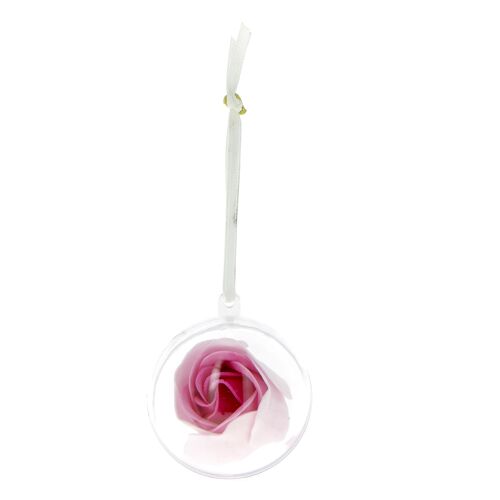 Boule contenant une Rose de savon Rose-315030