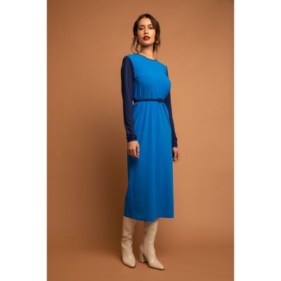 Midi tunic dress with belt - Strasbourg - Comfy