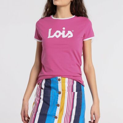 LOIS JEANS - Gonna a Righe Colorate Pop | Vestibilità regolare