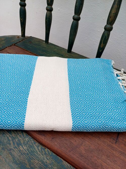 Fouta Djerba Turquesa