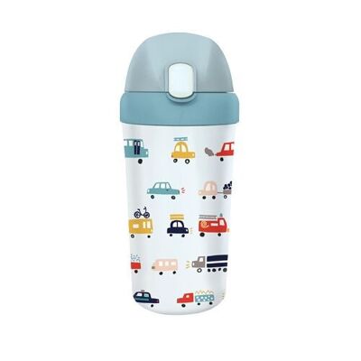 taza bioloco plant kids - coches