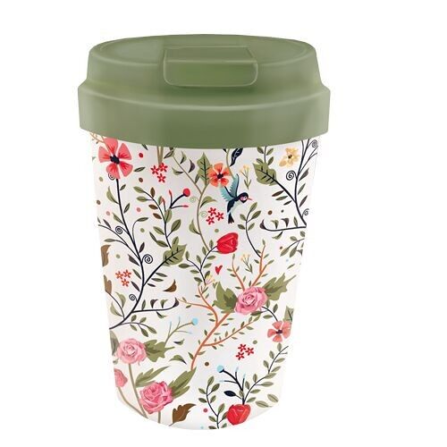 bioloco plant easy cup - Flowers and birds