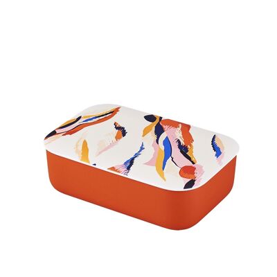 bioloco plant classic lunchbox - abstract pattern