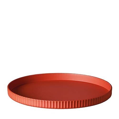 bioloco plant deluxe large plate - terracotta