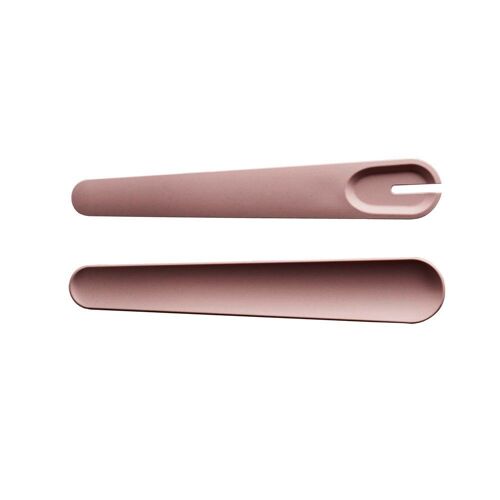 bioloco plant deluxe salad servers - dusty rose