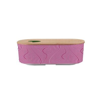 bioloco plant lunchbox oval - magentaverse