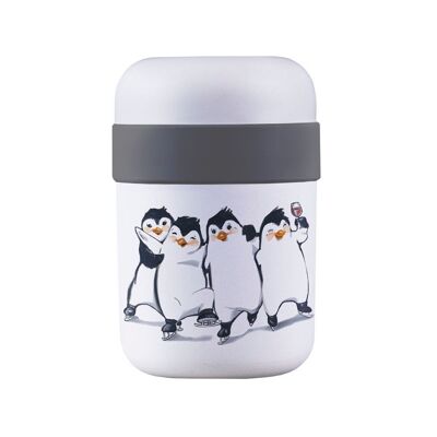 pot à lunch végétal bioloco - pingouins