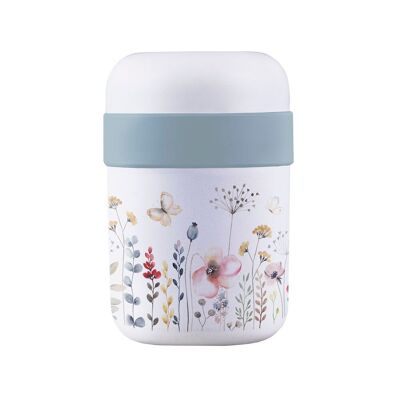bioloco plant lunchpot - watercolor flowers