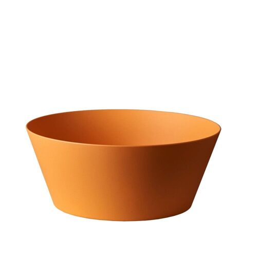 bioloco plant large bowl- orange