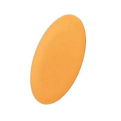 bioloco plant large plate- pastel - orange