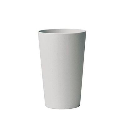 vaso para plantas bioloco 400ml- gris