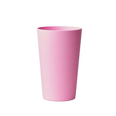 Bicchiere per piante bioloco 400ml - rosa