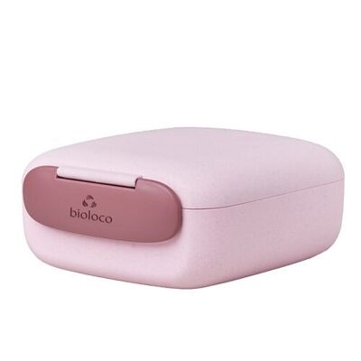 bioloco Urban Lunchbox mini cuadrado - rosa