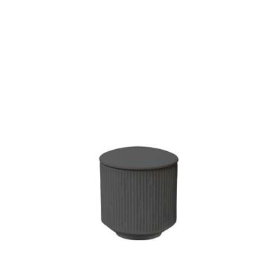 Ceramic Soy Candle RUA - anthracite