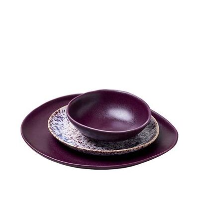 Ceramic dining set -  Hortensia