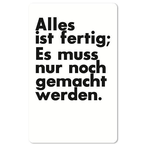 Lunacard Postkarte *Fertig