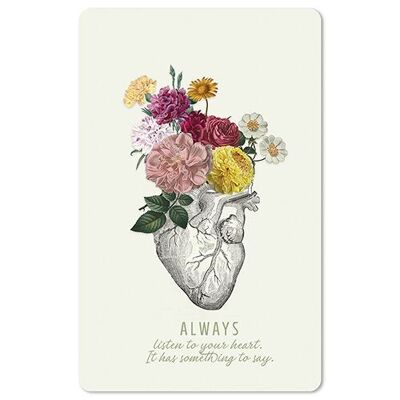 Lunacard Postkarte *Flower Heart