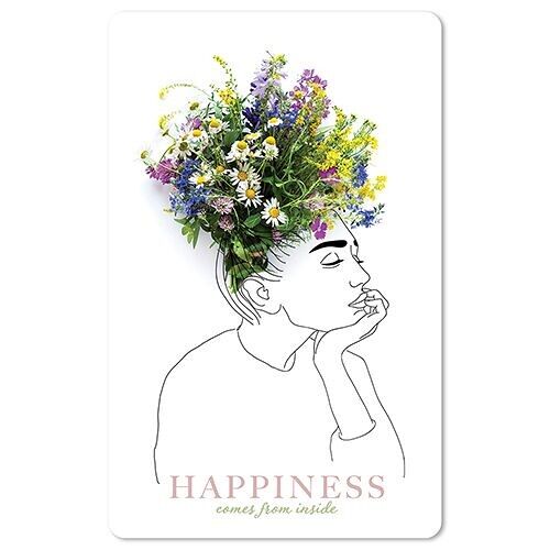 Lunacard Postkarte *Happiness inside