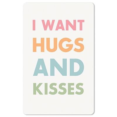 Lunacard postcard *Hugs