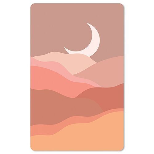 Lunacard Postkarte *Mondlandschaft