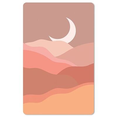 Cartolina Lunacard *paesaggio lunare