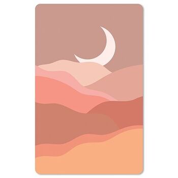 Carte postale Lunacard *paysage lunaire