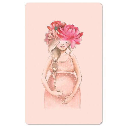 Lunacard Postkarte *Babybauch