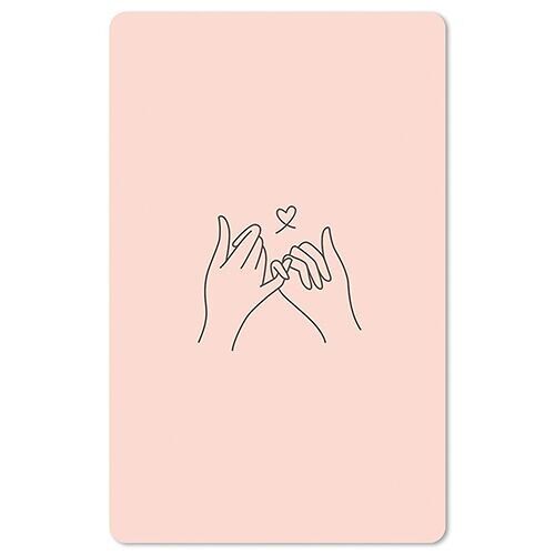 Lunacard Postkarte *Pinkie promise