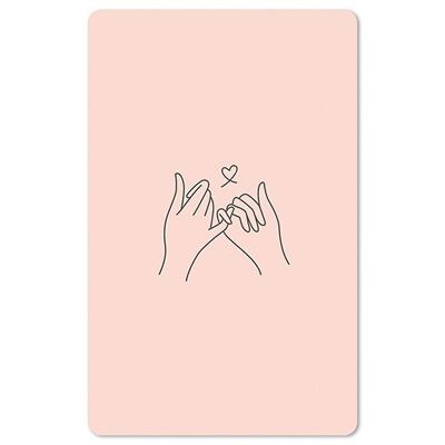 Carte postale Lunacard *Promesse Pinkie