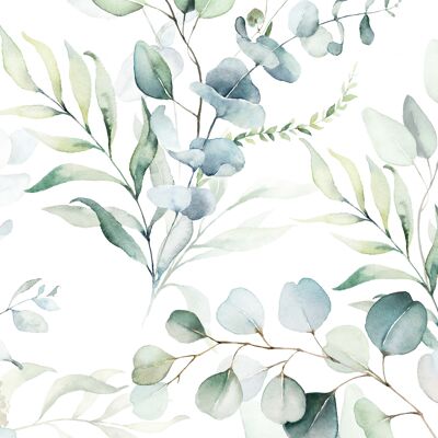 Placemats I placemats washable - eucalyptus water color