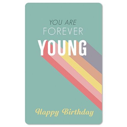 Lunacard Postkarte *Forever young
