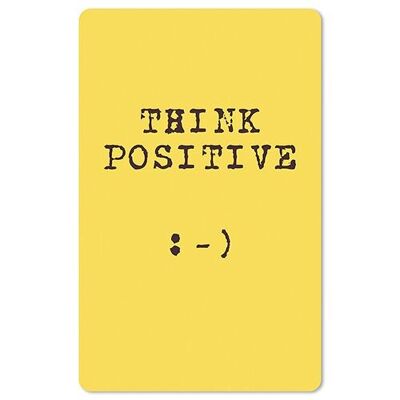 Lunacard postcard *Think positive