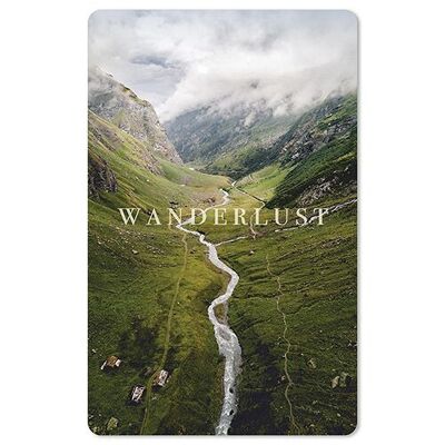 Carte postale Lunacard *Wanderlust