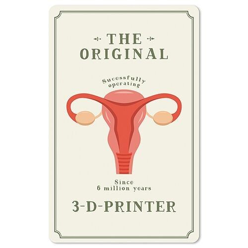 Lunacard Postkarte *3D Printer