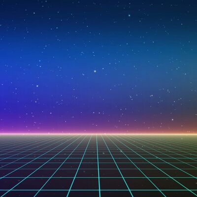 Placemats I Washable placemats - Retro Synthwave