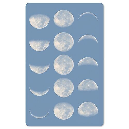 Luncard Postkarte *Blue Moon phases