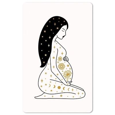 Postal Lunacard *Embarazada