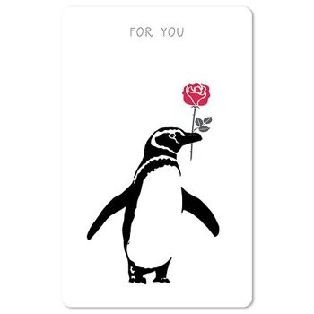 Carte postale Lunacard *Pingouin