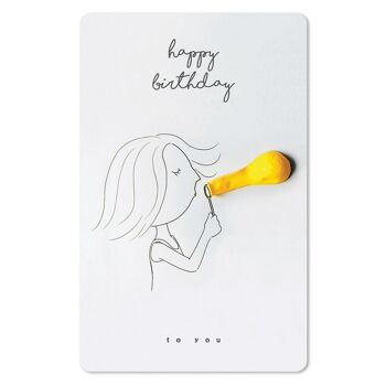 Carte postale Lunacard *Joyeux anniversaire à toi