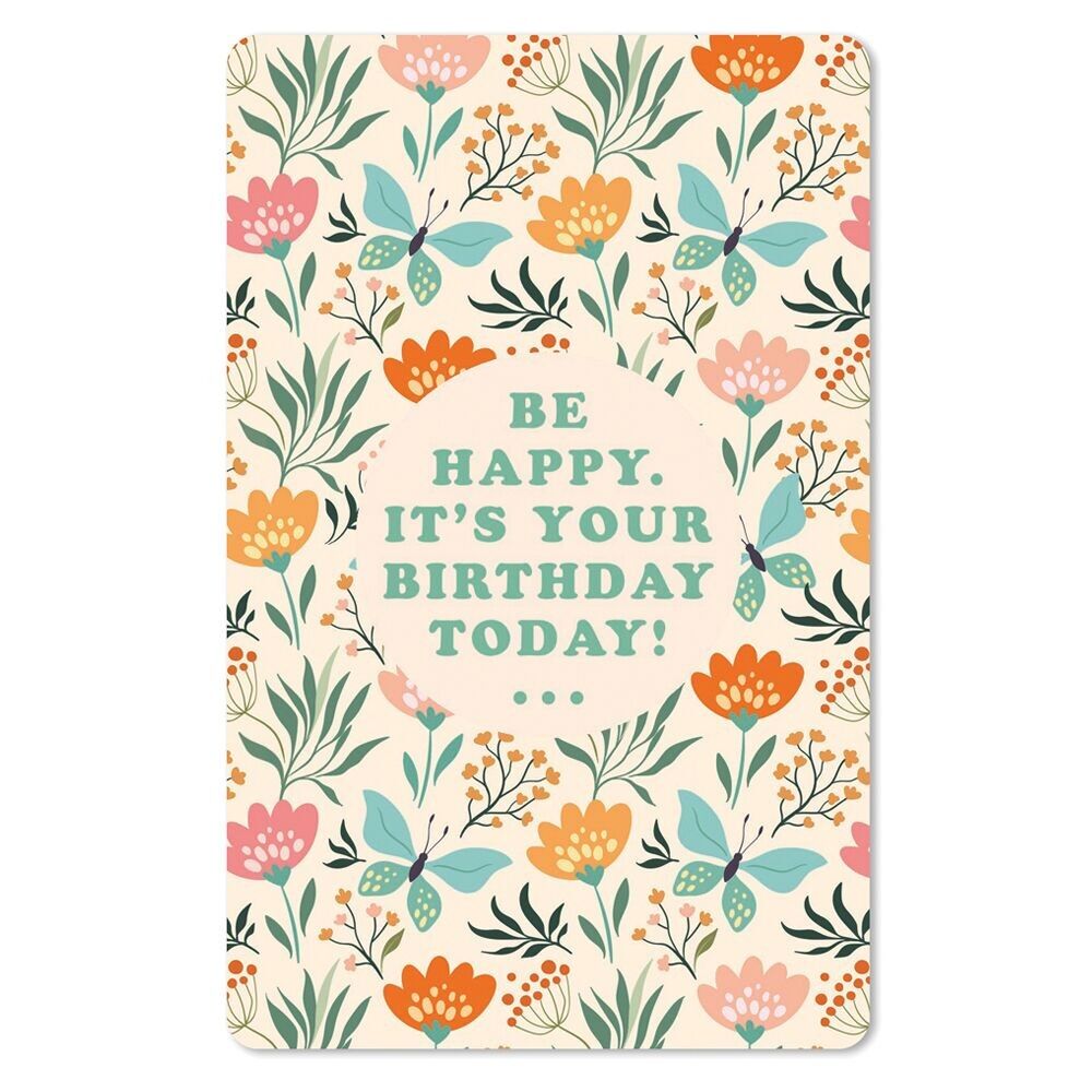 Lunacard Postkarte *Be happy. It's your birthday today!
