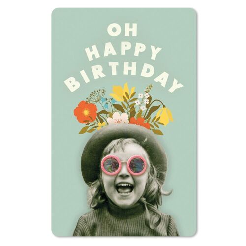 Lunacard Postkarte *Oh happy birthday