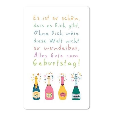 Lunacard Postkarte *Schön dass es dich gibt