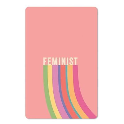 Carte postale Lunacard *Féministe