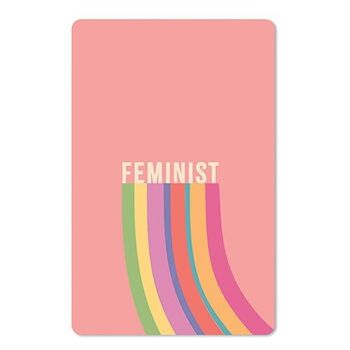 Carte postale Lunacard *Féministe