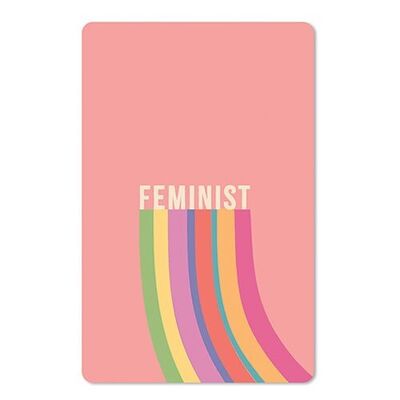 Lunacard Postkarte *Feminist