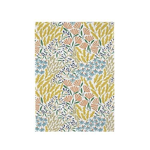 Organic kitchen towel - Flower pattern