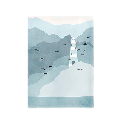 Organic kitchen towel - Lighthouse