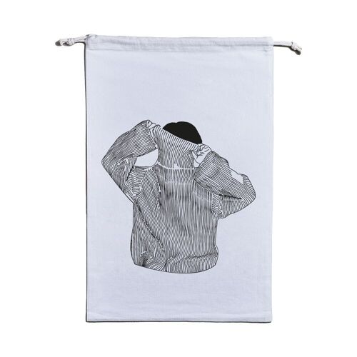 Organic Laundry Bag - clean sweater